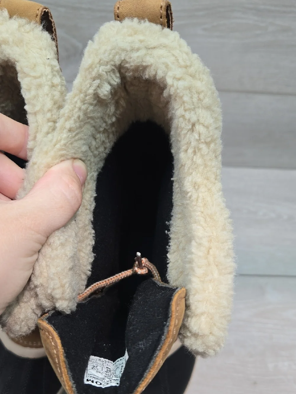 NWOB Sorel Women’s Waterproof Tall Duck Leather Winter Boots Shoes Sz 9